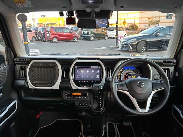 スズキ ハスラー HYBRID X 宮城県 2020(令2)年 4.7万km ブルーイッシュブラックパール3 登録時走行距離46979km/横滑り防止/衝突軽減システム/アイドリングストップ/プッシュスタート/全方位カメラ/コーナーセンサー後/TV/CD/AM/FM/純正アルミホイール/社外フロアマット/クルーズコントロール/ETC/フォグランプ/ドライブレコーダー/シートカバー