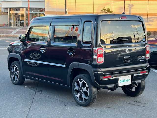 スズキ ハスラー HYBRID X 宮城県 2020(令2)年 4.7万km ブルーイッシュブラックパール3 登録時走行距離46979km/横滑り防止/衝突軽減システム/アイドリングストップ/プッシュスタート/全方位カメラ/コーナーセンサー後/TV/CD/AM/FM/純正アルミホイール/社外フロアマット/クルーズコントロール/ETC/フォグランプ/ドライブレコーダー/シートカバー