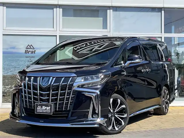 トヨタ アルファードハイブリット エグゼクティブ ラウンジ S 道北・旭川 2019(令1)年 4.9万km スパークリングブラックパールクリスタルシャイン JBLプレミアムサウンドシステム/リアエンターテイメント/デジタルインナーミラー/ツインムーンルーフ/フリップダウンモニター/全方位カメラ/白革シート/モデリスタフルエアロ/3眼LEDヘッドライト/ステアリングヒーター/ベンチレーション/シートヒーター/エグゼクティブパワーシート/レーダークルーズコントロール/純正フロアマット/メーカーナビ/地デジ、Bluetooth/両側パワースライドドア/パワーバックドア/取扱説明書/保証書/スペアキー×1
