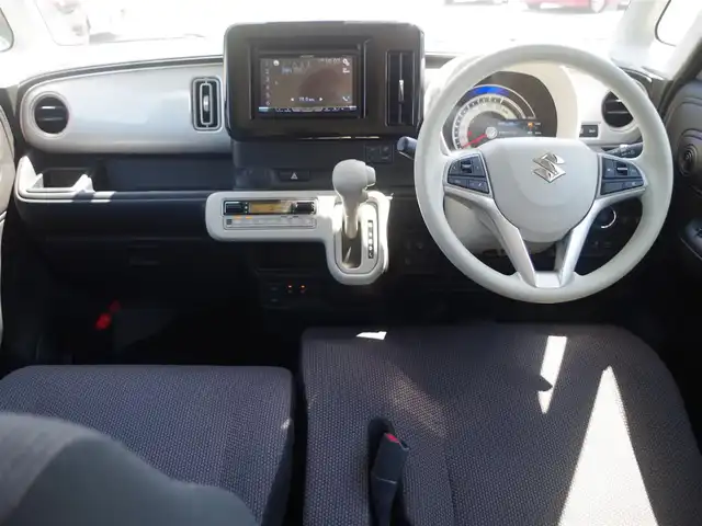 スズキ ワゴンＲ スマイル HYBRID S 千葉県 2022(令4)年 1.5万km オフブルーメタリック/ホワイト2トーン デュアルカメラブレーキサポート/レーダークルーズコントロール/アイドリングストップ/ヘッドアップディスプレイ/両側パワースライドドア/前席シートヒーター/ディスプレイオーディオ【FH-9200DVD】/【DVD/CD再生機能　Bluetooth接続】/ETC/リアコーナーセンサー/サイド/カーテンエアバッグ/携帯リモコン