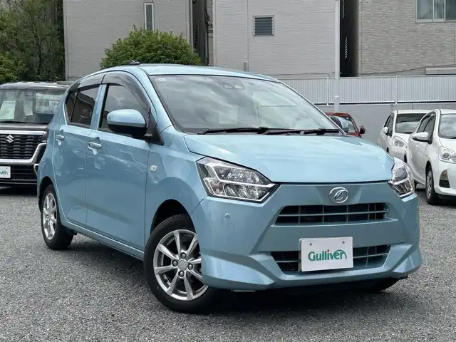 ダイハツ ミラ イース G SAⅢ 兵庫県 2024(令6)年 0.3万km スカイブルーメタリック ・ワンオーナー/・カロッツェリアディスプレイオーディオ/・BT/USB/DVD/・スマートキー/・ドライブレコーダー前後/・コーナーセンサー/・衝突軽減ブレーキ/・レーンキープアシスト/・ハイビームアシスト/・純正14インチAW/・スマートキー/・オートLEDヘッドランプ