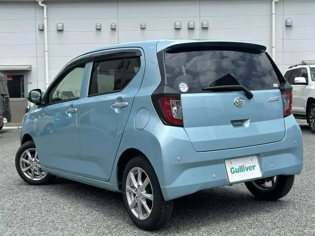 ダイハツ ミラ イース G SAⅢ 兵庫県 2024(令6)年 0.3万km スカイブルーメタリック ・ワンオーナー/・カロッツェリアディスプレイオーディオ/・BT/USB/DVD/・スマートキー/・ドライブレコーダー前後/・コーナーセンサー/・衝突軽減ブレーキ/・レーンキープアシスト/・ハイビームアシスト/・純正14インチAW/・スマートキー/・オートLEDヘッドランプ
