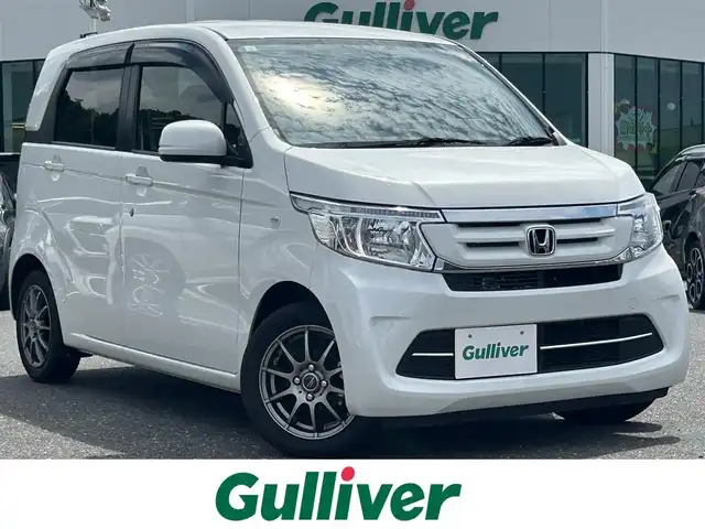 ホンダ Ｎ ＷＧＮ G 島根県 2019(令1)年 2.1万km プラチナホワイトパール 登録時走行距離20825km/社外SDナビ（AM・FM・DVD）/ワンセグTV/アイドリングストップ/14インチ社外AW/チルトステアリング/エマージェンシーストップシグナル/SRSエアバック（運転席・助手席）/VSA/・アンチロックブレーキシステム/・トラクションコントロールシステム/・横滑り防止装置/ドアバイザー/プッシュスタート/スマートキー/スペアキー×１/パワーウィンドウ/パワーステアリング/純正フロアマット