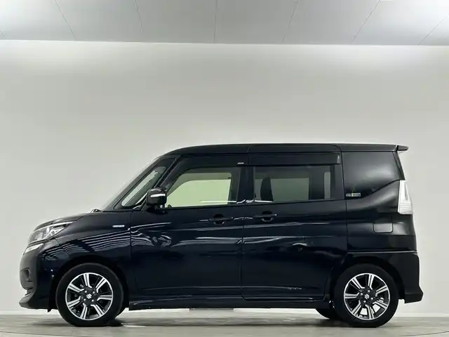 スズキ ソリオ バンディット HV MV 埼玉県 2018(平30)年 2.4万km スーパーブラックパール 純正ナビ　Ｂｌｕｅｔｏｏｔｈ　フルセグＴＶ　両側パワースライドドア　シートヒーター　レーダークルーズコントロール　衝突軽減ブレーキ　ドライブレコーダー　パドルシフト　コーナーセンサー　ＥＴＣ