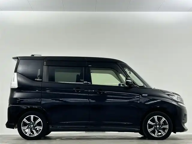 スズキ ソリオ バンディット HV MV 埼玉県 2018(平30)年 2.4万km スーパーブラックパール 純正ナビ　Ｂｌｕｅｔｏｏｔｈ　フルセグＴＶ　両側パワースライドドア　シートヒーター　レーダークルーズコントロール　衝突軽減ブレーキ　ドライブレコーダー　パドルシフト　コーナーセンサー　ＥＴＣ