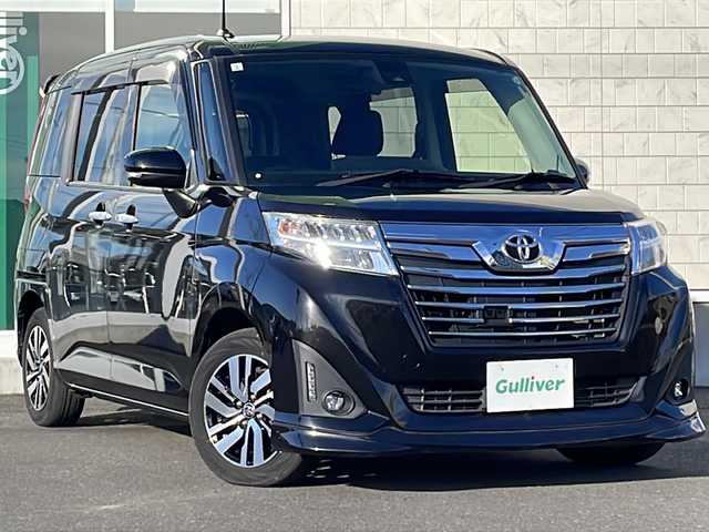 トヨタ ルーミー カスタムG S 岩手県 2017(平29)年 5.1万km ブラックマイカメタリック スマートアシスト/社外SDナビ/フルセグTV/バックカメラ/ETC/両側パワースライドドア/寒冷地仕様/純正エンジンスターター/クルーズコントロール/衝突被害軽減ブレーキ/横滑り防止装置/コーナーセンサー/アイドリングストップ/オートライト/LEDヘッドライト/フォグランプ/スマートキー/プッシュスタート/電動格納ミラー/純正14インチAW/社外AW付きスタッドレスタイヤ積込/純正フロアマット/ドアバイザー/禁煙車