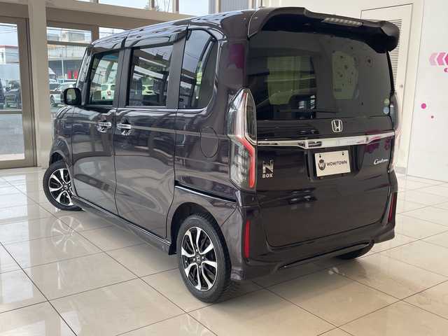 ホンダ Ｎ ＢＯＸ カスタム G L ホンダセンシング 埼玉県 2018(平30)年 3.9万km プレミアムベルベットパープル・パール ホンダセンシング/パナソニックナビ/　　CD/BT/ワンセグ/バックカメラ/USBポート/左パワースライドドア/レーダークルーズコントロール/レーンキープアシスト/LEDヘッドライト/純正14インチアルミホイール/ETC/スマートキー/禁煙車