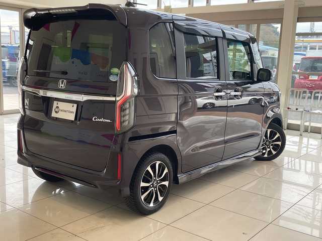 ホンダ Ｎ ＢＯＸ カスタム G L ホンダセンシング 埼玉県 2018(平30)年 3.9万km プレミアムベルベットパープル・パール ホンダセンシング/パナソニックナビ/　　CD/BT/ワンセグ/バックカメラ/USBポート/左パワースライドドア/レーダークルーズコントロール/レーンキープアシスト/LEDヘッドライト/純正14インチアルミホイール/ETC/スマートキー/禁煙車