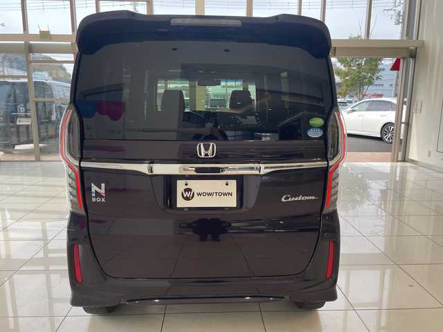 ホンダ Ｎ ＢＯＸ カスタム G L ホンダセンシング 埼玉県 2018(平30)年 3.9万km プレミアムベルベットパープル・パール ホンダセンシング/パナソニックナビ/　　CD/BT/ワンセグ/バックカメラ/USBポート/左パワースライドドア/レーダークルーズコントロール/レーンキープアシスト/LEDヘッドライト/純正14インチアルミホイール/ETC/スマートキー/禁煙車