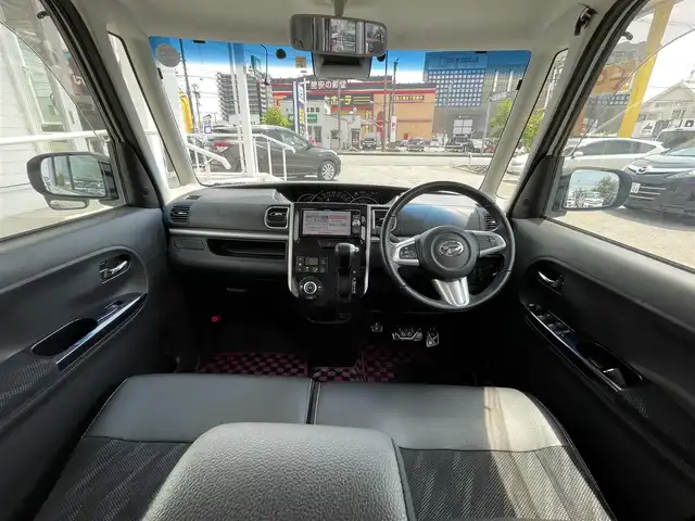 ダイハツ タント カスタム RS トップED SA Ⅲ 富山県 2017(平29)年 8.7万km パールホワイトⅢ (株)IDOMが運営する【じしゃロン富山店】の自社ローン専用車両になります。こちらは現金またはオートローンご利用時の価格です。自社ローンご希望の方は別途その旨お申し付け下さい/社外ナビ/ETC/両側パワースライドドア/運転席シートヒーター/プッシュスタート
