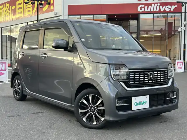 ホンダ Ｎ ＷＧＮ カスタム L ホンダセンシング 静岡県 2020(令2)年 2.9万km シャイニンググレーM 登録時走行距離28980Km/ワンオーナー/純正SDナビ【CD/DVD/BT】/フルセグTV/バックカメラ/衝突軽減ブレーキ/レーンキープアシスト/コーナーセンサー/クルーズコントロール/プッシュスタート/スマートキー/LEDヘッドライト/純正AW/禁煙車