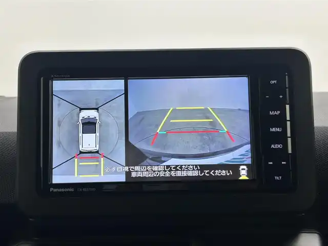 ダイハツ タフト G ターボ クロムベンチャー 岡山県 2022(令4)年 5.3万km ブラックマイカメタリック ナビ　ガラスルーフ　衝突軽減ブレーキシステム　レーダークルーズコントロール　アラウンドビューモニター　シートヒーター　ＥＴＣ　ＬＥＤヘッドライト　Ｂｌｕｅｔｏｏｔｈ　フルセグＴＶ　アイドリングストップ
