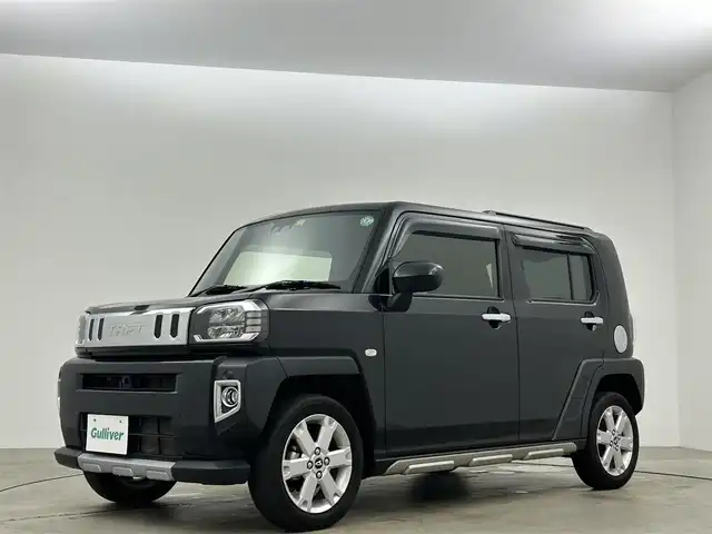 ダイハツ タフト G ターボ クロムベンチャー 岡山県 2022(令4)年 5.3万km ブラックマイカメタリック ナビ　ガラスルーフ　衝突軽減ブレーキシステム　レーダークルーズコントロール　アラウンドビューモニター　シートヒーター　ＥＴＣ　ＬＥＤヘッドライト　Ｂｌｕｅｔｏｏｔｈ　フルセグＴＶ　アイドリングストップ