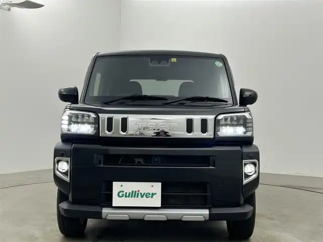ダイハツ タフト G ターボ クロムベンチャー 岡山県 2022(令4)年 5.3万km ブラックマイカメタリック ナビ　ガラスルーフ　衝突軽減ブレーキシステム　レーダークルーズコントロール　アラウンドビューモニター　シートヒーター　ＥＴＣ　ＬＥＤヘッドライト　Ｂｌｕｅｔｏｏｔｈ　フルセグＴＶ　アイドリングストップ