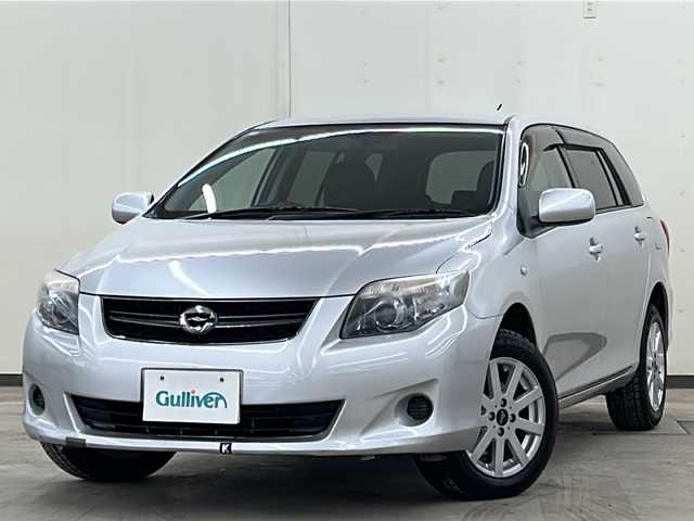 トヨタ カローラ フィールダー X HID エクストラリミテッド 道央・札幌 2011(平23)年 16万km シルバーM /4WD//寒冷地仕様//純正ナビ：NSCP-W61/(AM/FM/TV/AUX)//オートライト//オートエアコン//ETC//ドアバイザー//パワーウインドウ//社外１５インチアルミ//純正フロアマット//社外エンジンスターター//Clazzioシートカバー