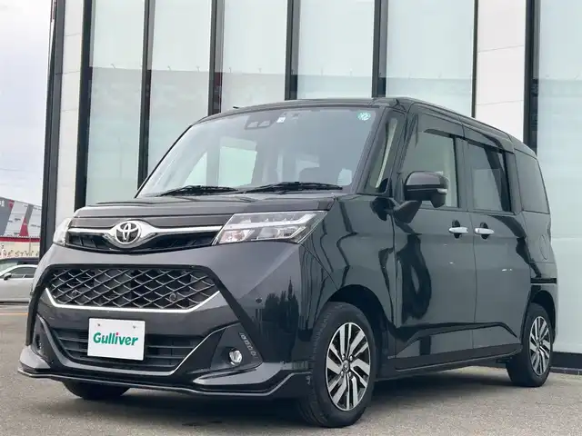 トヨタ タンク カスタムG 大阪府 2020(令2)年 3.2万km ブラックマイカメタリック 純正ナビ/   フルセグTV/CD/DVD/Bluetooth/バックモニター/衝突軽減ブレーキ/横滑り防止装置/両側パワースライドドア/クルーズコントロール/アイドリングストップ/ドライブレコーダー/オートマチックハイビーム/コーナーセンサー/純正14インチアルミホイール/純正フロアマット/プッシュスタート/スマートキー/ＥＴＣ/ＬＥＤライト