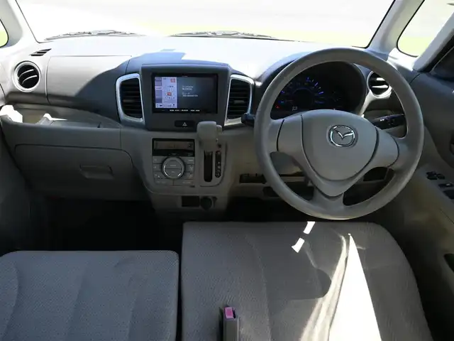 マツダ フレアワゴン XG 千葉県 2014(平26)年 4.1万km ブルーイッシュブラックパール3 セーフティサポート/純正SDナビ/ワンセグTV/【CD再生機能】/バックカメラ/アイドリングストップ/携帯リモコン