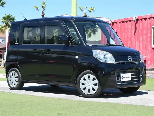 マツダ フレアワゴン XG 千葉県 2014(平26)年 4.1万km ブルーイッシュブラックパール3 セーフティサポート/純正SDナビ/ワンセグTV/【CD再生機能】/バックカメラ/アイドリングストップ/携帯リモコン