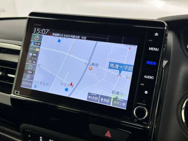 ホンダ Ｎ ＢＯＸ カスタム L ターボ 茨城県 2020(令2)年 5.8万km ミッドナイトブルービームM 純正８インチＳＤナビ　/バックカメラ　/ハーフレザーシート　/シートヒーター　/追従型クルーズコントロール　/両側パワースライドドア　/衝突被害軽減ブレーキ　/ビルドインＥＴＣ　/ステアリングスイッチ　/パドルシフトETC