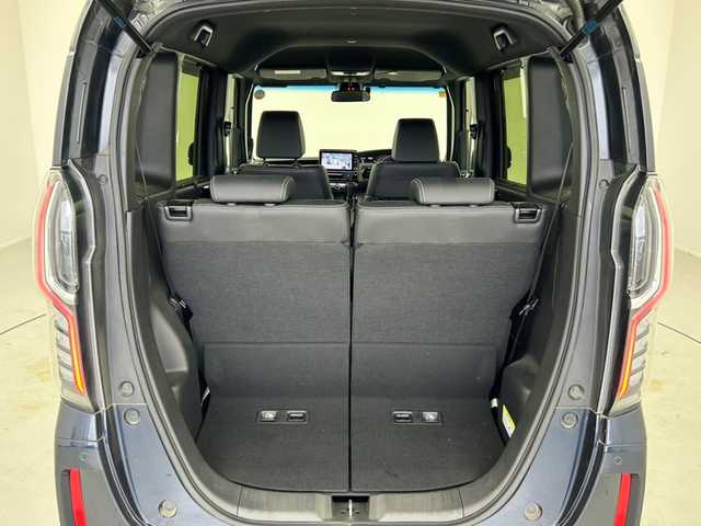 ホンダ Ｎ ＢＯＸ カスタム L ターボ 茨城県 2020(令2)年 5.8万km ミッドナイトブルービームM 純正８インチＳＤナビ　/バックカメラ　/ハーフレザーシート　/シートヒーター　/追従型クルーズコントロール　/両側パワースライドドア　/衝突被害軽減ブレーキ　/ビルドインＥＴＣ　/ステアリングスイッチ　/パドルシフトETC