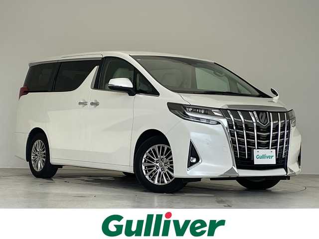 トヨタ アルファード X 愛知県 2020(令2)年 5.8万km ホワイトパールクリスタルシャイン 純正9型ディズプレイオーディオ　ナビ機能あり/両側パワースライドドア/レーダークルーズコントロール/バックカメラ/コーナーセンサー/純正アルミホイール/LEDヘッドライト/リアオートエアコン/レーンキープアシスト/オートマチックハイビーム/ETC/衝突軽減システム/フルセグ/Bluetooth/ステアリングスイッチ/スマートキー/プッシュスタート