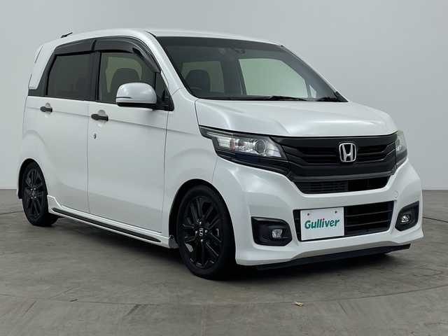 ホンダ Ｎ ＷＧＮ カスタムGターボSSブラックスタイルP 大分県 2019(平31)年 4.3万km プラチナホワイトパール 純正ナビ（フルセグＴＶ／ＤＶＤ／）　/バックカメラ　/シートヒーター　/パドルシフト　/クルーズコントロール　/電動格納ミラー　/パワーウィンドウ　/純正フロアマット　/スマートキー　/アルミホイール