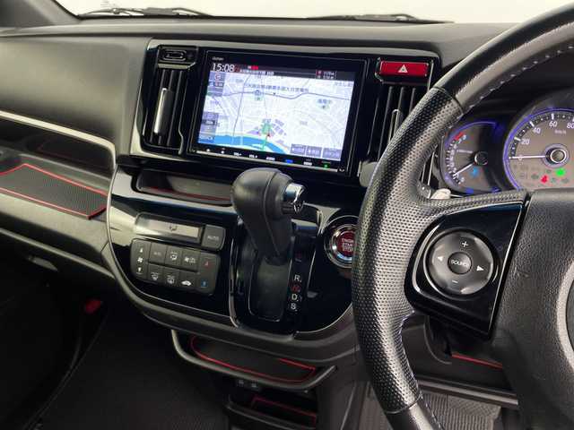 ホンダ Ｎ ＷＧＮ カスタムGターボSSブラックスタイルP 大分県 2019(平31)年 4.3万km プラチナホワイトパール 純正ナビ（フルセグＴＶ／ＤＶＤ／）　/バックカメラ　/シートヒーター　/パドルシフト　/クルーズコントロール　/電動格納ミラー　/パワーウィンドウ　/純正フロアマット　/スマートキー　/アルミホイール