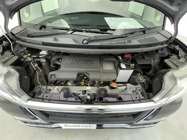 ダイハツ タント カスタム RS トップED SA Ⅲ 滋賀県 2018(平30)年 6万km ナイトシャドーパープルクリスタルM 禁煙車/社外ナビ（CD/DVD）/バックカメラ/ＥＴＣ/ドライブレコーダー/両側パワースライドドア/シートヒーター/ハーフレザーシート/ＬＥＤヘッドライト/スマートアシスト３/・衝突回避支援ブレーキ機能/・衝突警報機能/・車線逸脱警報機能/・誤発進抑制制御機能/・先行車発進お知らせ機能/・オートハイビーム/コーナーセンサー/ステアリングスイッチ/スマートキー