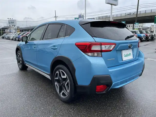 スバル ＸＶ ハイブリッド アドバンス 石川県 2019(平31)年 5.9万km ラグーンブルーP 4WD/メーカー純正ナビ/フルセグTV/バック&サイドカメラ/LEDヘッドライト/ETC/革シート/シートヒーター/レーダークルーズ/アイサイト/純正アルミホイール/スマートキー/プッシュスタート/電動ミラー/ドライブレコーダー/保証書