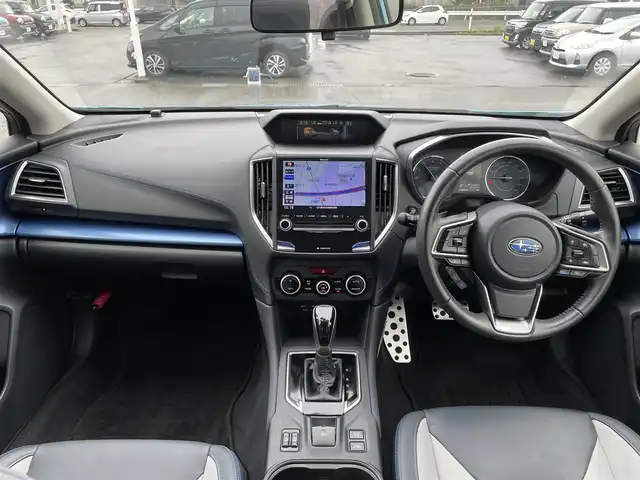スバル ＸＶ ハイブリッド アドバンス 石川県 2019(平31)年 5.9万km ラグーンブルーP 4WD/メーカー純正ナビ/フルセグTV/バック&サイドカメラ/LEDヘッドライト/ETC/革シート/シートヒーター/レーダークルーズ/アイサイト/純正アルミホイール/スマートキー/プッシュスタート/電動ミラー/ドライブレコーダー/保証書