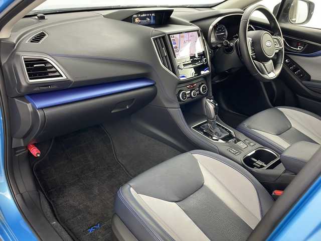 スバル ＸＶ ハイブリッド アドバンス 道央・札幌 2019(平31)年 5.9万km ラグーンブルーP 4WD/メーカー純正ナビ/フルセグTV/バック&サイドカメラ/LEDヘッドライト/ETC/革シート/シートヒーター/レーダークルーズ/アイサイト/純正アルミホイール/スマートキー/プッシュスタート/電動ミラー/ドライブレコーダー/保証書
