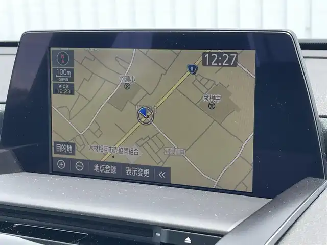 トヨタ クラウン ハイブリッド RS アドバンス 滋賀県 2019(平31)年 2.3万km ブラック 純正ナビ/（CD/DVD/フルセグ/Ｂｌｕｅｔｏｏtｈ)/バックカメラ/ＥＴC/三眼ＬＥＤ/ハーフレザー/シートヒーター/パワーシート/ハンドルヒーター/デジタルインナーミラー（MOP）/プリクラ/LTA/追従クルコン/ヘッドアップディスプレイ/AC100V/社外AW