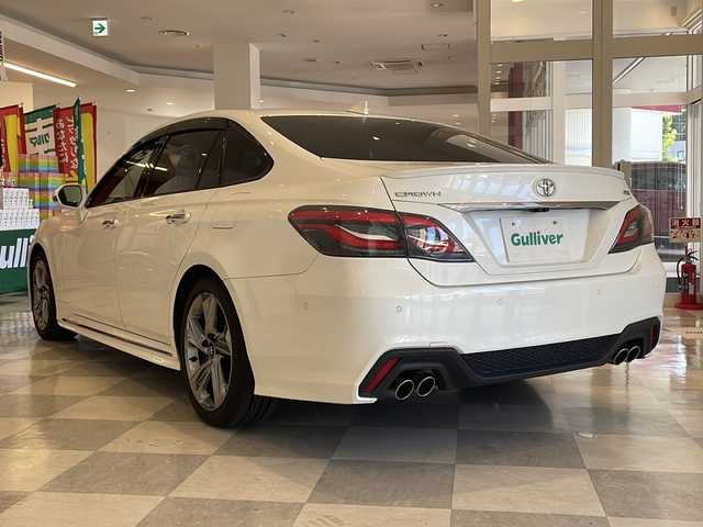 トヨタ クラウン RS アドバンス 福井県 2018(平30)年 4.7万km ホワイトパールクリスタルシャイン ワンオーナー/メーカーナビ/フルセグ/Bluetooth/サンルーフ/デジタルインナーミラー/ブラインドスポットモニター/ステアリングヒーター/シートヒーター/シートクーラー/ドライブレコーダー/ビルドインETC2.0/白革シート