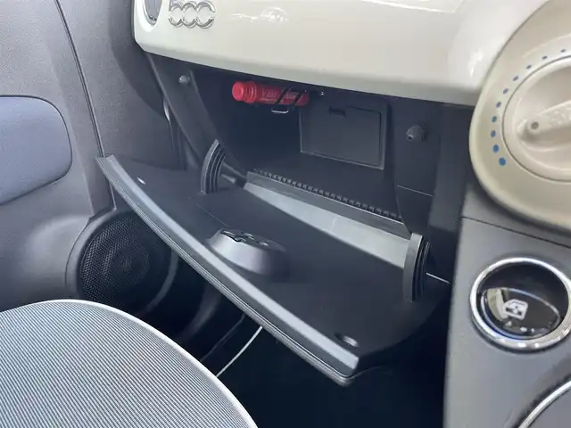 フィアット ５００ 1．2 ポップ 群馬県 2018(平30)年 2.9万km ボサノバホワイト 純正オーディオ/　（Bluetooth USB AUX AM FM)/ETC/革巻きステアリング/ステリングスイッチ/純正フロアマット/社外15インチAW夏タイヤ積込み/取扱説明書/保証書/スペアキー