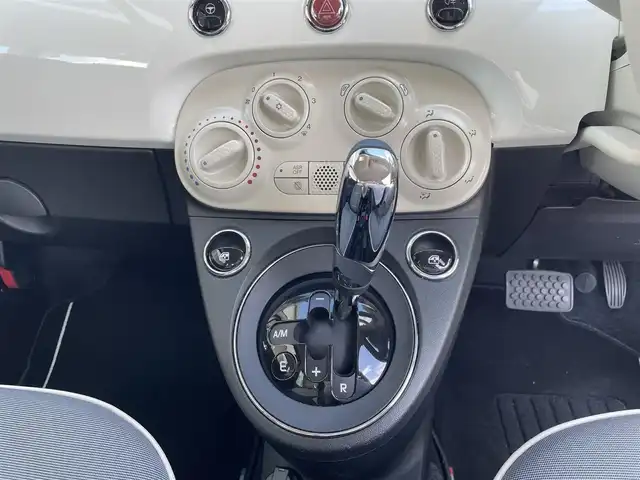 フィアット ５００ 1．2 ポップ 群馬県 2018(平30)年 2.9万km ボサノバホワイト 純正オーディオ/　（Bluetooth USB AUX AM FM)/ETC/革巻きステアリング/ステリングスイッチ/純正フロアマット/社外15インチAW夏タイヤ積込み/取扱説明書/保証書/スペアキー