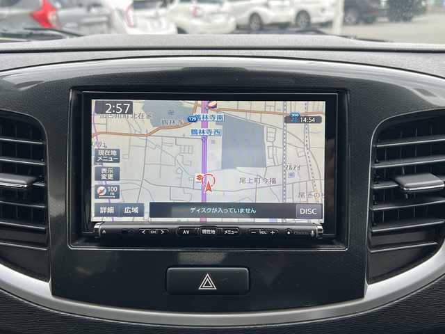 スズキ ワゴンＲ スティングレー X 兵庫県 2015(平27)年 6.4万km スチールシルバーM 保証書・取説・有/社外SDメモリナビ（FM/AM/フルセグテレビ//CD/DVD/USB/VTR/Bluetooth）/ETC/片側シートヒーター/バックカメラ/衝突被害軽減ブレーキ/車線逸脱防止支援システム/アイドリングストップ/プッシュスタート/スマートキー×2/純正フロアマット/純正ドアバイザー/純正14インチアルミホイール