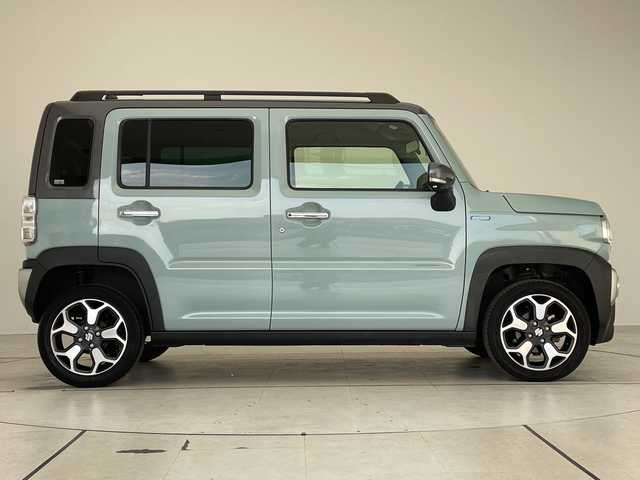 スズキ ハスラー Jスタイル ターボ 愛知県 2021(令3)年 4.8万km オフブルーメタリック/ガンメタリック2トーンルーフ 純正9型ディスプレイオーディオナビ/全方位カメラ/レーダークルーズコントロール/シートヒーター/バックカメラ/コーナーセンサー/純正アルミホイール/LEDヘッドライト/パドルシフト/オートマチックハイビーム/ドライブレコーダー/ETC/衝突軽減システム/フルセグ/CD DVD/Bluetooth/ステアリングスイッチ/スマートキー/プッシュスタート