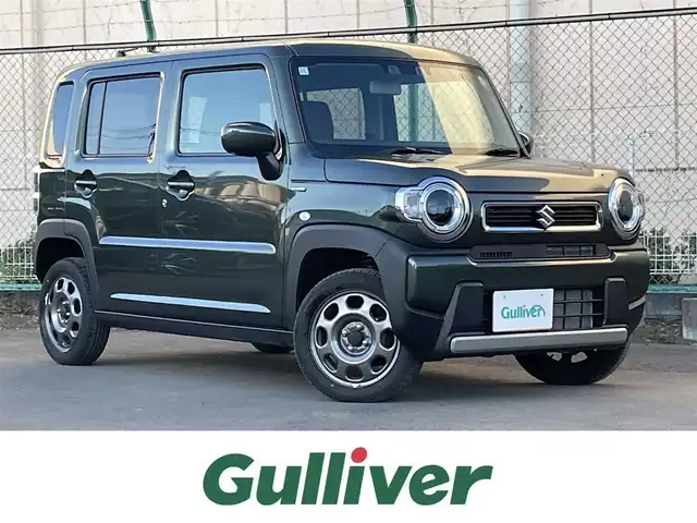 スズキ ハスラー HYBRID G 東京都 2024(令6)年 0.6万km クールカーキPM デュアルカメラブレーキサポート/レーンキープアシスト/社外メモリーナビ/Bluetooth フルセグテレビ/アダプティブクルーズコントロール/リアパーキングセンサー/スマートキー/LEDヘッドライト/シートヒーター