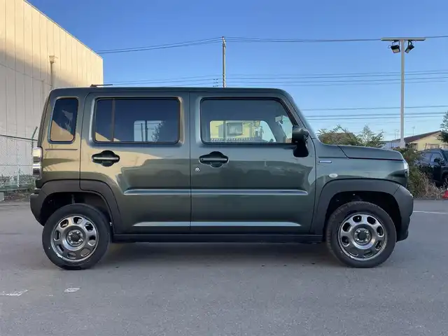 スズキ ハスラー HYBRID G 東京都 2024(令6)年 0.6万km クールカーキPM デュアルカメラブレーキサポート/レーンキープアシスト/社外メモリーナビ/Bluetooth フルセグテレビ/アダプティブクルーズコントロール/リアパーキングセンサー/スマートキー/LEDヘッドライト/シートヒーター