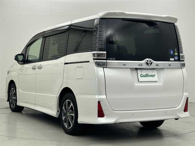 トヨタ ヴォクシー ZS 煌Ⅱ 群馬県 2019(平31)年 4万km ホワイトパールクリスタルシャイン 純正9インチナビ/フルセグTV/CD/DVD/SD/USB/BTオーディオ/バックカメラ/ドライブレコーダー前後/純正フロアマット/両側パワースライドドア/純正16インチAW/コーナーセンサー/クルーズコントロール/LEDヘッドライト/フォグライト