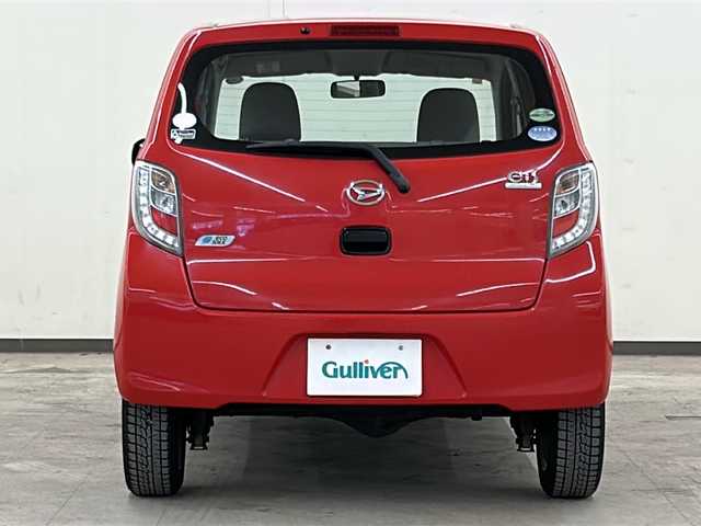 ダイハツ ミラ イース Lf SA 道央・札幌 2014(平26)年 16.6万km シャイニングレッド /4WD//アイドリングストップ//CD//ミュージックサーバー//ミュージックプレイヤー接続(AUX)//布シート//アルミホイール社外14インチ//ABS//横滑り防止装置//衝突被害軽減システム//ダブルエアバック//パワーウィンドウ//パワーステアリング