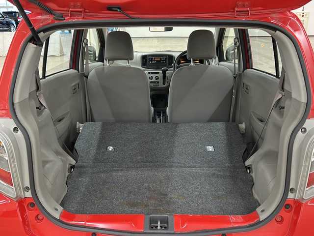 ダイハツ ミラ イース Lf SA 道央・札幌 2014(平26)年 16.6万km シャイニングレッド /4WD//アイドリングストップ//CD//ミュージックサーバー//ミュージックプレイヤー接続(AUX)//布シート//アルミホイール社外14インチ//ABS//横滑り防止装置//衝突被害軽減システム//ダブルエアバック//パワーウィンドウ//パワーステアリング