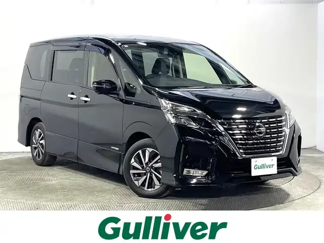 日産 セレナ ハイウェイスター V 大阪府 2021(令3)年 2.8万km ダイヤモンドブラック プロパイロット 純正ナビ(フルセグ/DVD再生/Bluetooth) 360カメラ ETC 両側パワースライドドア 後席モニター デジタルインナーミラー 衝突軽減 BSM クリアランスソナー ドラレコ