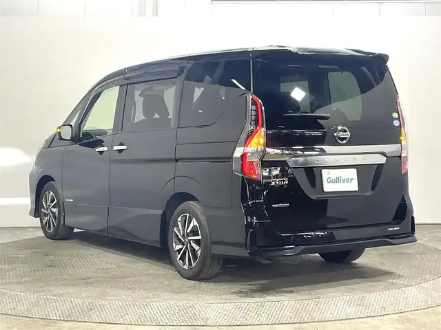 日産 セレナ ハイウェイスター V 大阪府 2021(令3)年 2.8万km ダイヤモンドブラック プロパイロット 純正ナビ(フルセグ/DVD再生/Bluetooth) 360カメラ ETC 両側パワースライドドア 後席モニター デジタルインナーミラー 衝突軽減 BSM クリアランスソナー ドラレコ