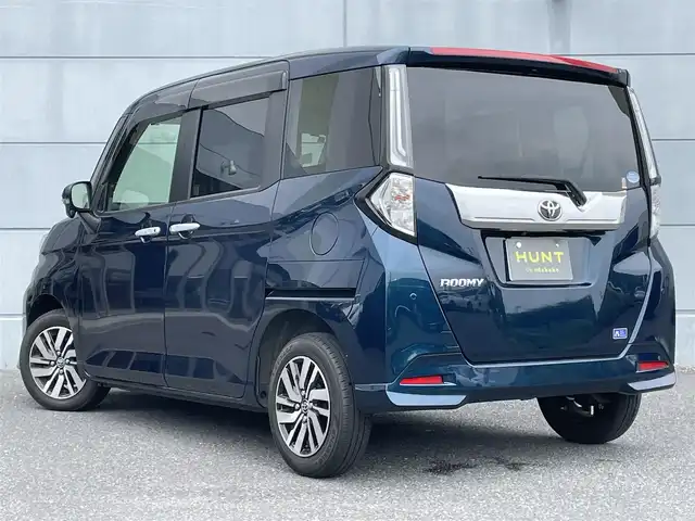 トヨタ ルーミー カスタムG 千葉県 2021(令3)年 2.6万km レーザーブルークリスタルシャイン 純正9インチナビ /【型式：NSZT-Y68T】/Bluetooth/CD/DVD/フルセグTV/SD/バックカメラ /両側パワースライドドア /ビルトインETC2.0/レーダークルーズコントロール /LEDヘッドライト /オートライト /オートハイビーム/D/N席シートヒーター/電動パーキングブレーキ/衝突被害軽減ブレーキ