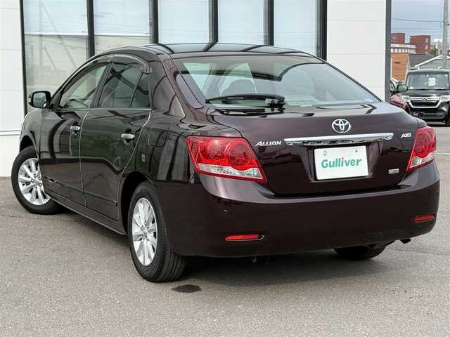 トヨタ アリオン A18 Gパケ LTD PシートED 道南・函館 2012(平24)年 3.6万km ブラキッシュレッドマイカ ・寒冷地仕様/・純正SDナビ/・ワンセグTV/・バックカメラ/・ETC/・社外エンジンスターター/・社外AWスタッドレスタイヤ積込/・運転席パワーシート/・ワイパーデアイサー/・純正HIDヘッドライト/・スマートキー/・エンジンプッシュスタート