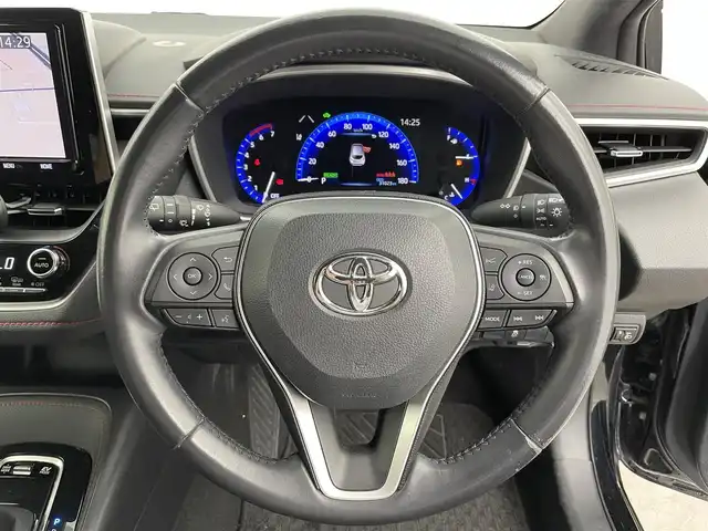 トヨタ カローラ スポーツ ハイブリッドG Z 富山県 2019(令1)年 3.1万km アティチュードブラックマイカ 純正9型ナビ（AM/FM/DVD/BT/フルセグ）/バックカメラ/ドライブレコーダー/ETC/衝突被害軽減システム/レーダークルーズコントロール/レーンキープアシスト/横滑り防止装置/アイドリングストップ/オートLEDライト/オートマチックハイビーム/純正アルミホイール/純正フロアマット/革巻きステアリング/ステアリングスイッチ/オートホールド付電子パーキング/スマートキー