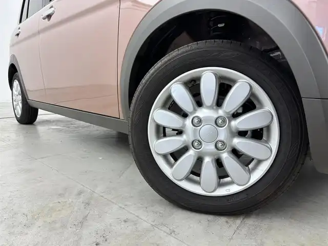 スズキ ラパン X 福岡県 2024(令6)年 0.2万km テラコッタピンクメタリック 社外ナビ／フルセグＴＶ　/全方位モニター対応　/プッシュスタート　/コーナーセンサー　/衝突軽減ブレーキ　/レーンキープ　/アイドリングストップ　/シートヒーター　/電動格納式ドアミラー　/純正１４インチアルミホイール