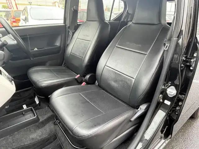 ダイハツ ミラ イース G SAⅢ 宮城県 2017(平29)年 3.9万km ブラックマイカメタリック 登録時走行距離38405km/AM・FM/クリアランスソナー/ヘッドライトイベライザー/シートヒーター/プッシュスタート/ワンオーナー/電動格納ミラー/シートカバー（全席）/純正LEDライト/オートマチックハイビーム/純正アルミホイール/純正フロアマット/フルフラットシート