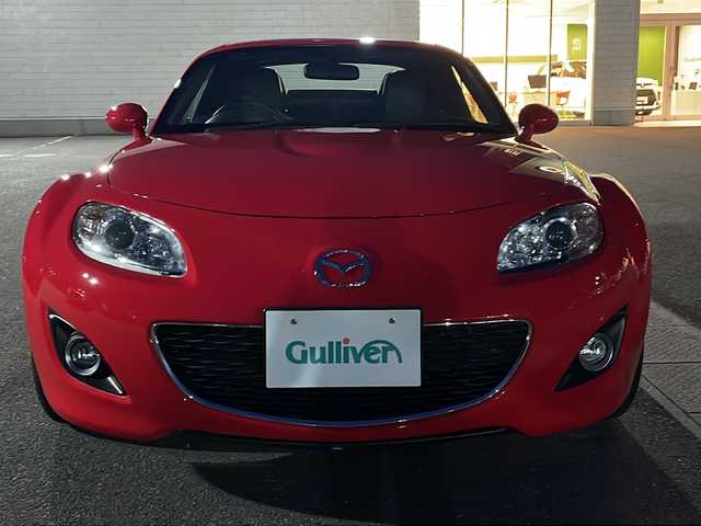 マツダ ロードスター VS RHT 香川県 2009(平21)年 4.7万km トゥルーレッド 純正ナビ（ワンセグTV/CD/DVD再生/BT)/バックカメラ/BBS社外ホイール/レカロシート/シートヒーター/HIDヘッドライト/ETC